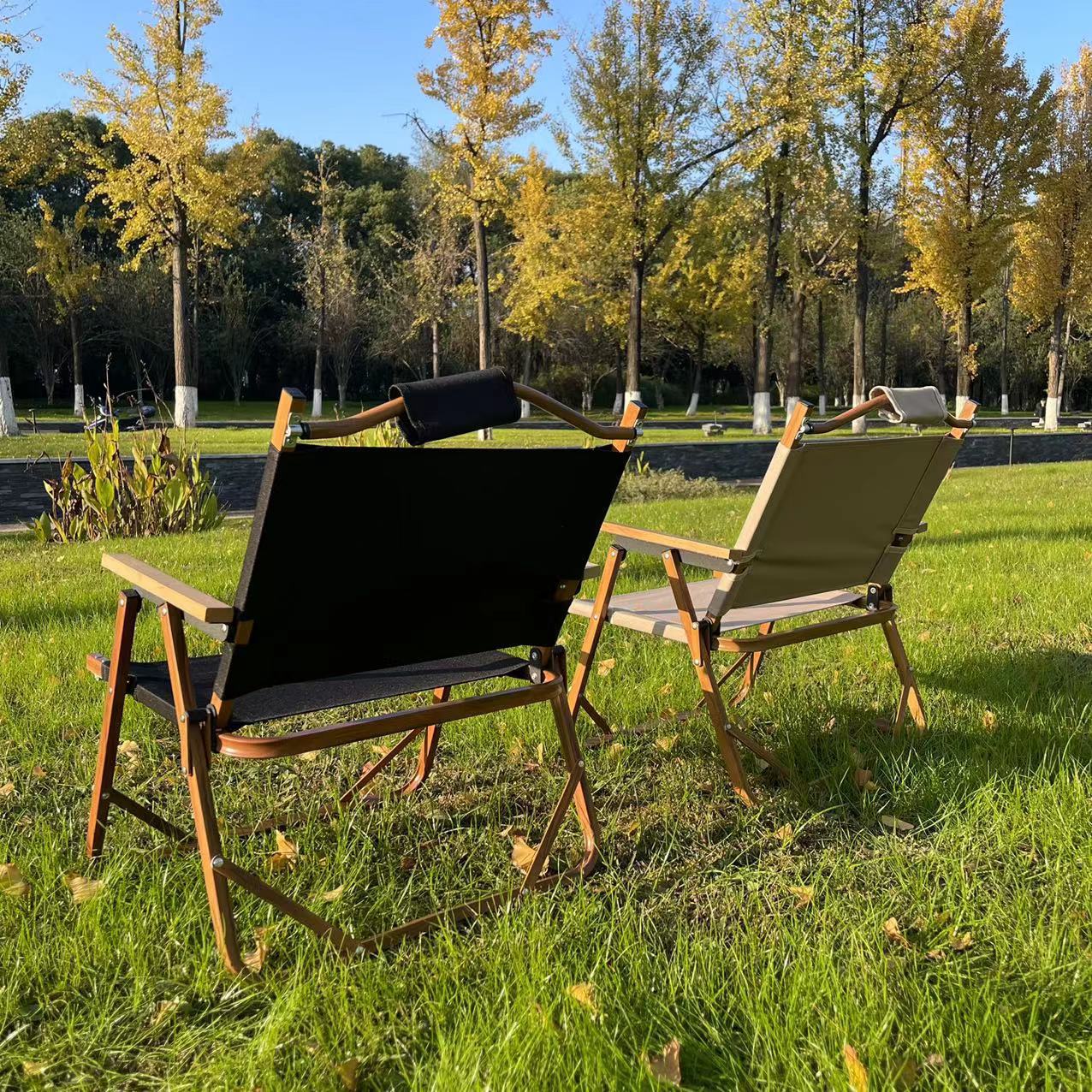 Houjia al aire libre silla plegable portátil Kermit silla ultraligero picnic camping silla pesca playa taburete