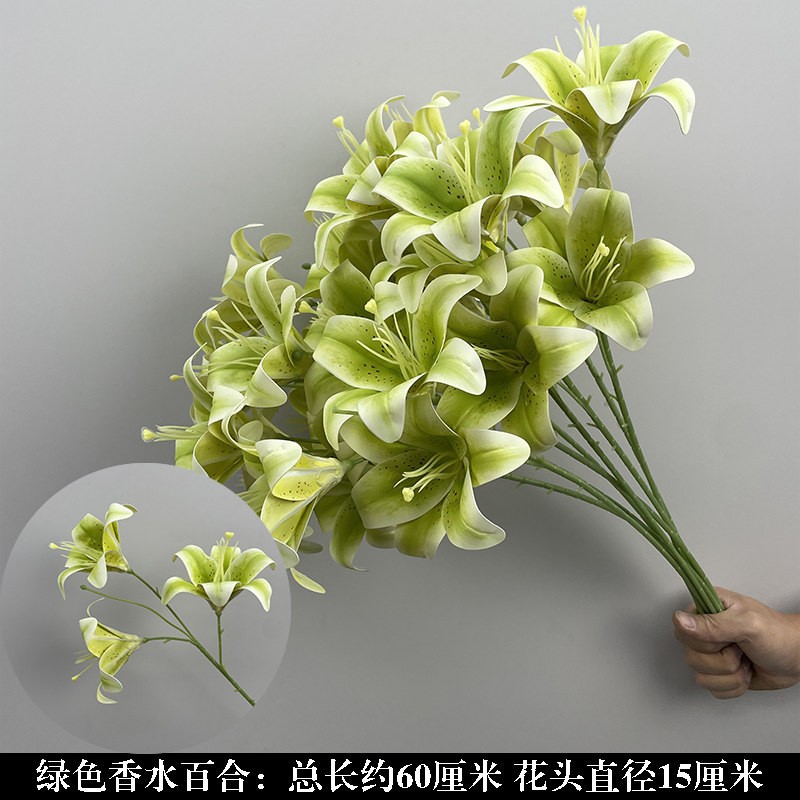Nueva boda simulación de flores verdes flores de techo flores de boda flores de diseño de flores falsas flores de hojas verdes