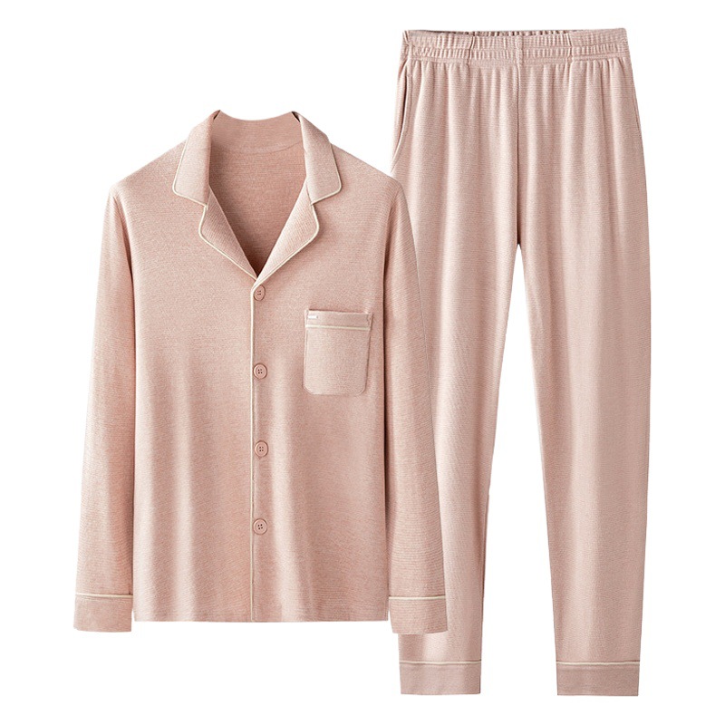 Meijabei jacquard Plaid Otoño e Invierno de las mujeres forrado de lana engrosada de almacenamiento de calor pijamas traje de desgaste exterior cardigan ropa de casa en stock