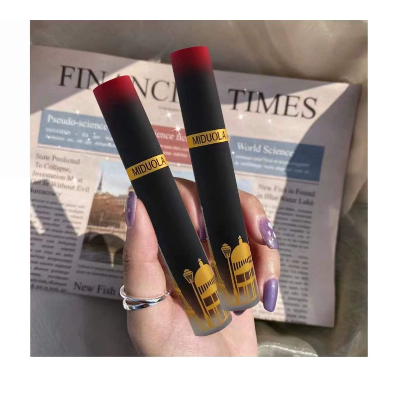 Midora Velvet Matte Lip Mud помада для женщин Not Easy to Stick Cup Wholesale Makeup Source