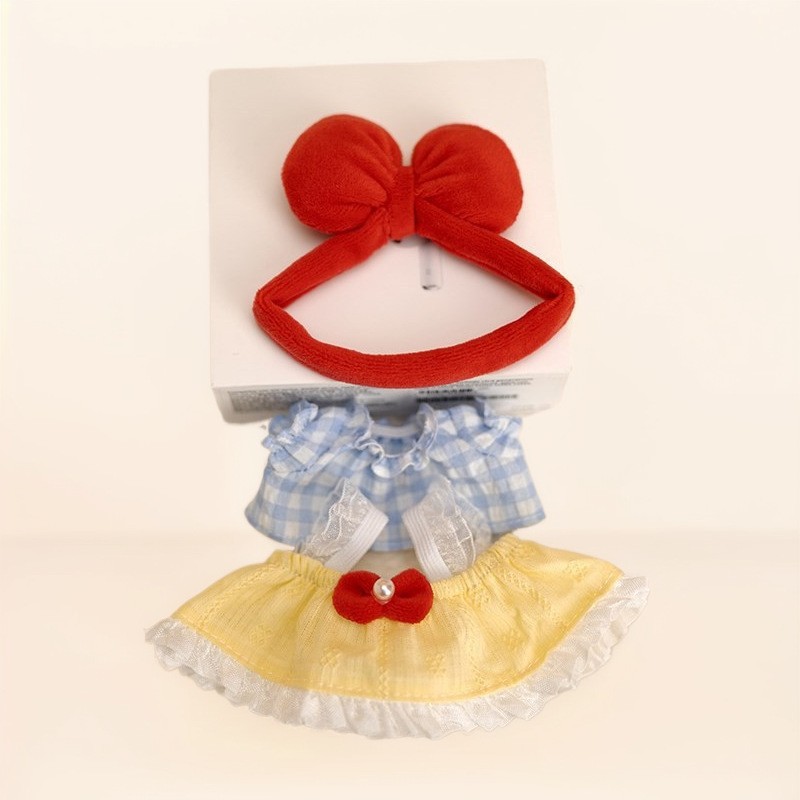 Big red bow suspender skirt / One size fits all
