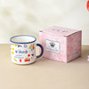 March 8th Women's Day Birthday Gift Ceramic Water Cup Birthday Cup Set Company Opening Campaign Gifts to Supreme Ceremony