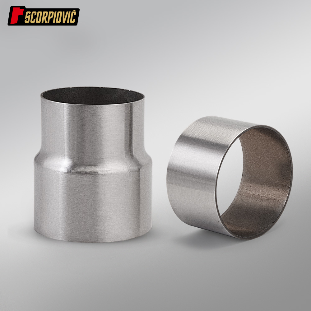 Zxjc Zhang Xue Motorcycle 500Rr Mid-Section Exhaust Pipe Connection Pipe Reducer Adapter 57 to 51 57 to 60