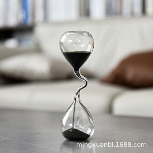 Creative hourglass glass timer crafts gift gift gift Valentine's Day Children's Day gift