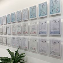 亚克力悬浮相框证书a4展示打孔教师简介形象奖状荣誉挂墙跨境一件