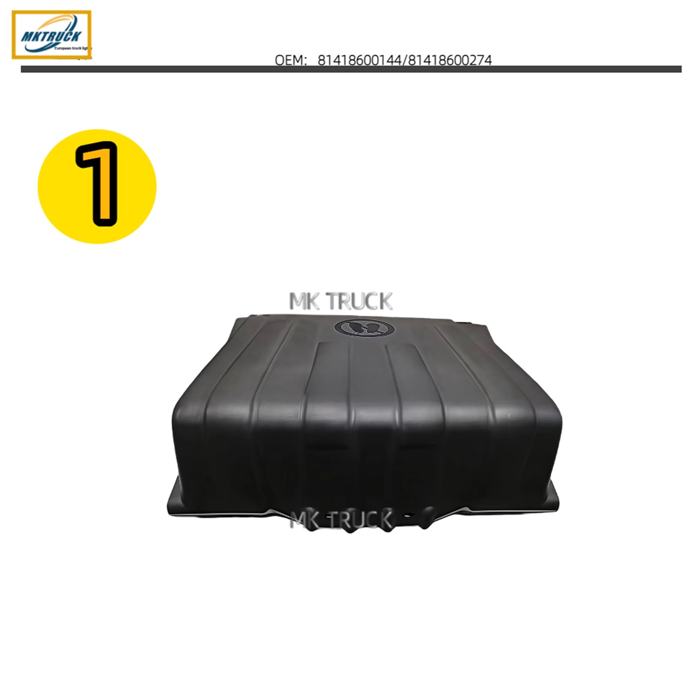 Caja de tapa de batería pequeña 81418600144/81418600274 para la fábrica de piezas de camiones de la serie MAN