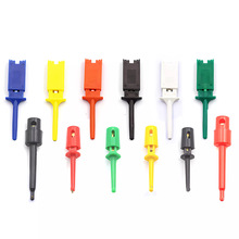勾式测试夹子仪器仪表测试钩电源测试勾万用表扁体接线夹/头大号