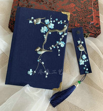 KBQ1苏州刺绣手工绣花笔记本子书签日记本特色记事本风教师节礼物