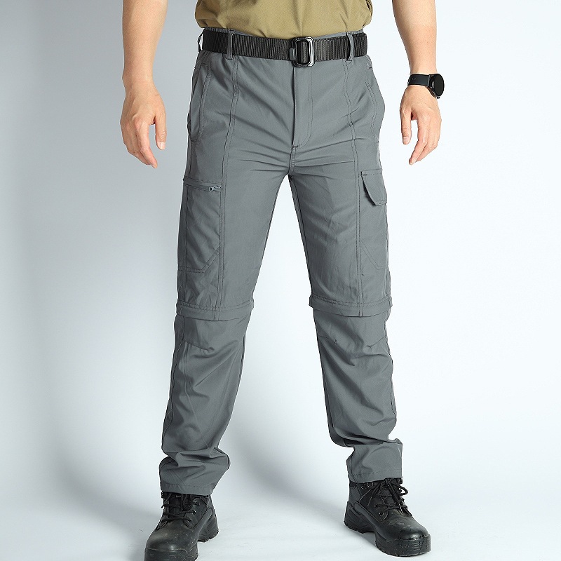 Men's Clothing Men's Tactical Work Pants Quick Drying Breathable Casual Military Enthusiast Hiking Outdoor Two Piece Detachable_voghion.com
