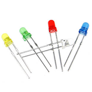 3mm�l����O�ܟ���ֱ��3Vָʾ����̖��DIY���С���S�ޘ�Ʒ100�b