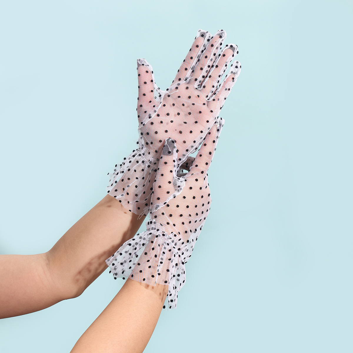 Black sexy gloves