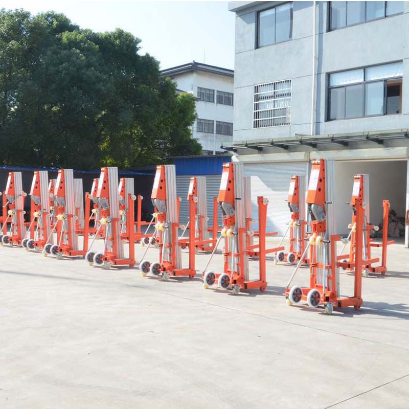 手摇 升降平台 山东厂家支持定做 现货供应小型展会用升降机