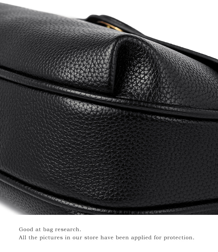 2024 new crossbody simple versatile cowhide women's spring and summer large capacity soft leather flip shoulder bag_voghion.com