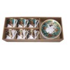 Coffee ceramics, set, suitable for import, European style, Birthday gift