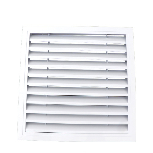 Aluminum alloy blinds ventilation port heater cover fixed rainproof air conditioner outlet adjustable exterior vent