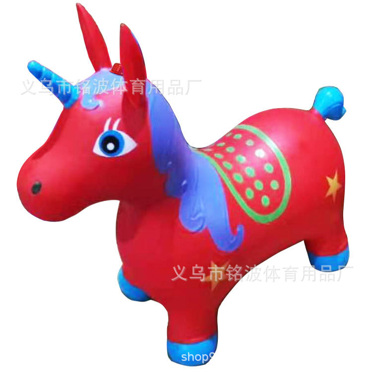 Big flashing music painted inflatable toy for jumping