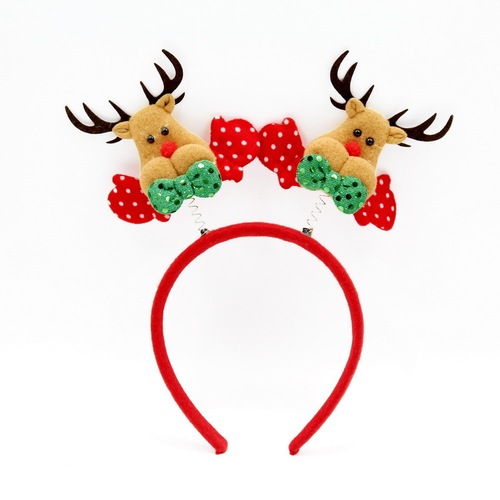 Christmas decoration hair clip reindeer snowman headband Christmas party decoration for adults and children