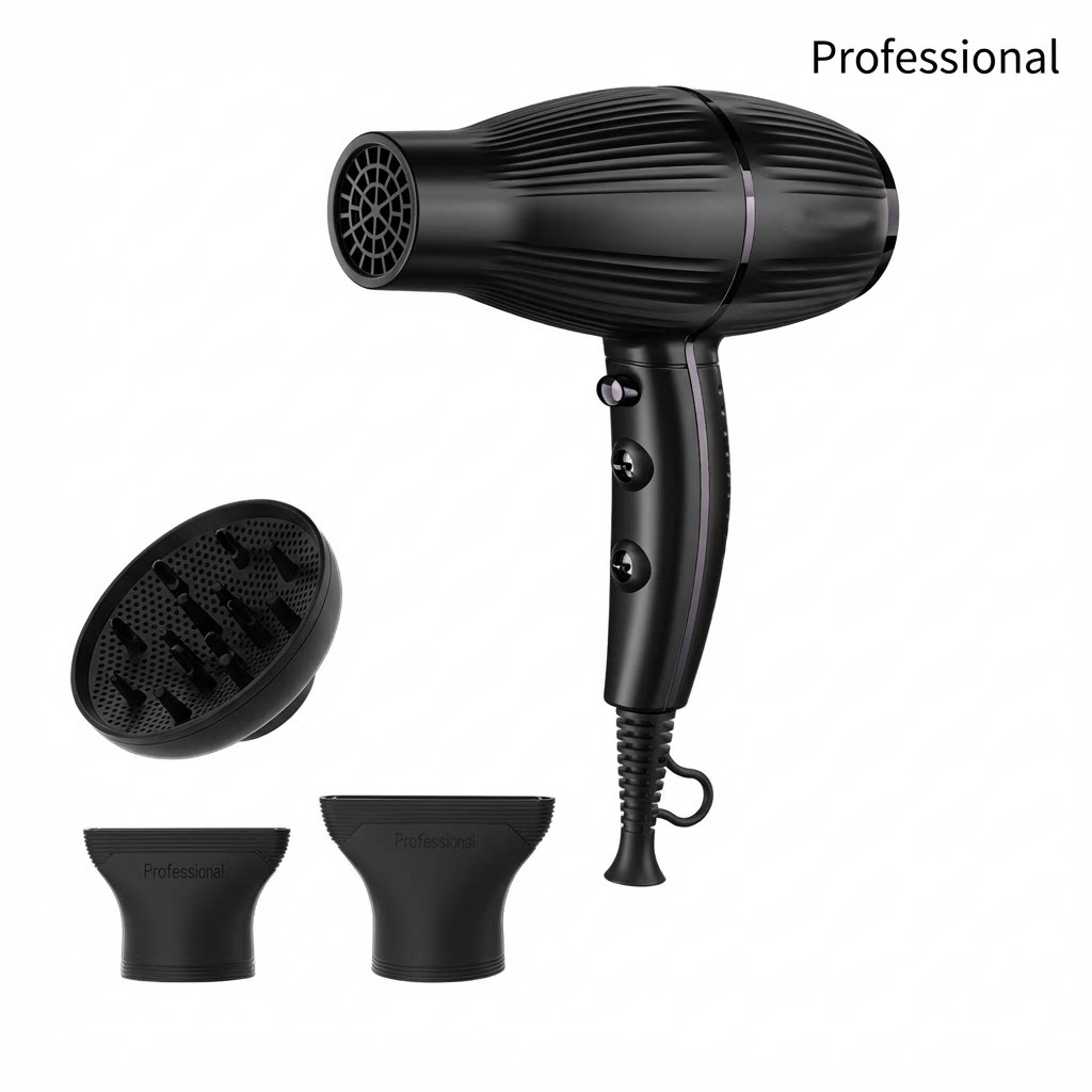 Secador de pelo transfronterizo, secador de pelo de alta potencia para peluquerías, cuidado del cabello, aire frío y caliente, secador de pelo sin escobillas de alta velocidad, venta al por mayor del fabricante