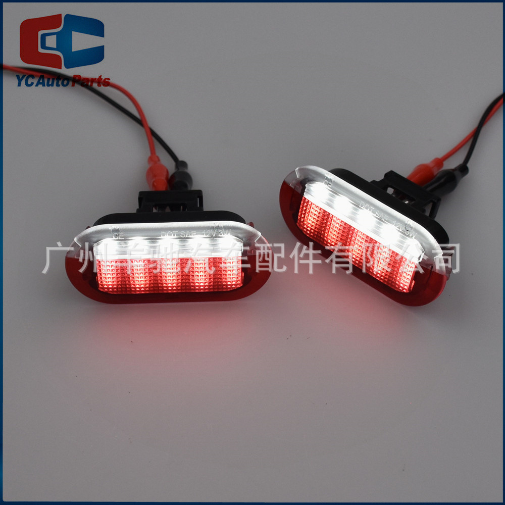 Para Volkswagen Golf MK3 MK4 Beetle Jetta Polo luces de bienvenida de automóviles luces de puerta LED image 6