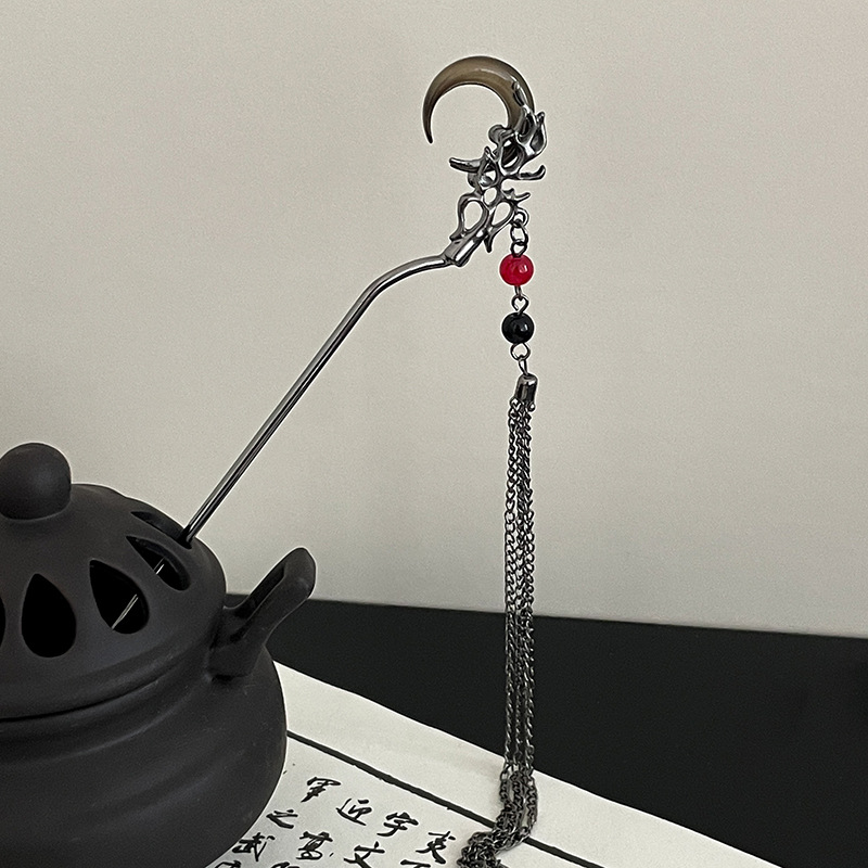 Nueva horquilla de estilo chino borla de alto grado para mujer horquilla diaria updo horquilla estilo antiguo hanfu hairpin tocado