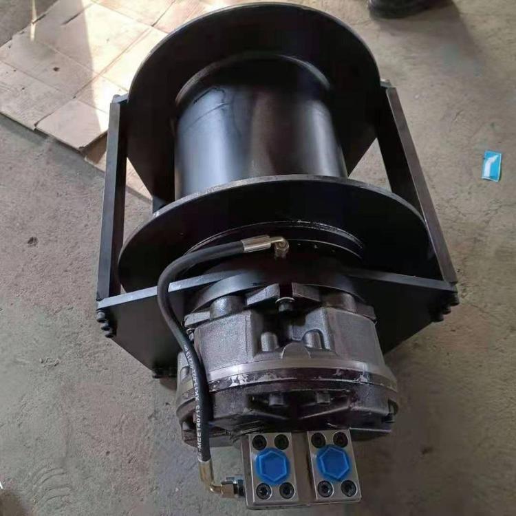 cabrestante hidráulico de minería simple de operación en la mina No.1 de Shandong