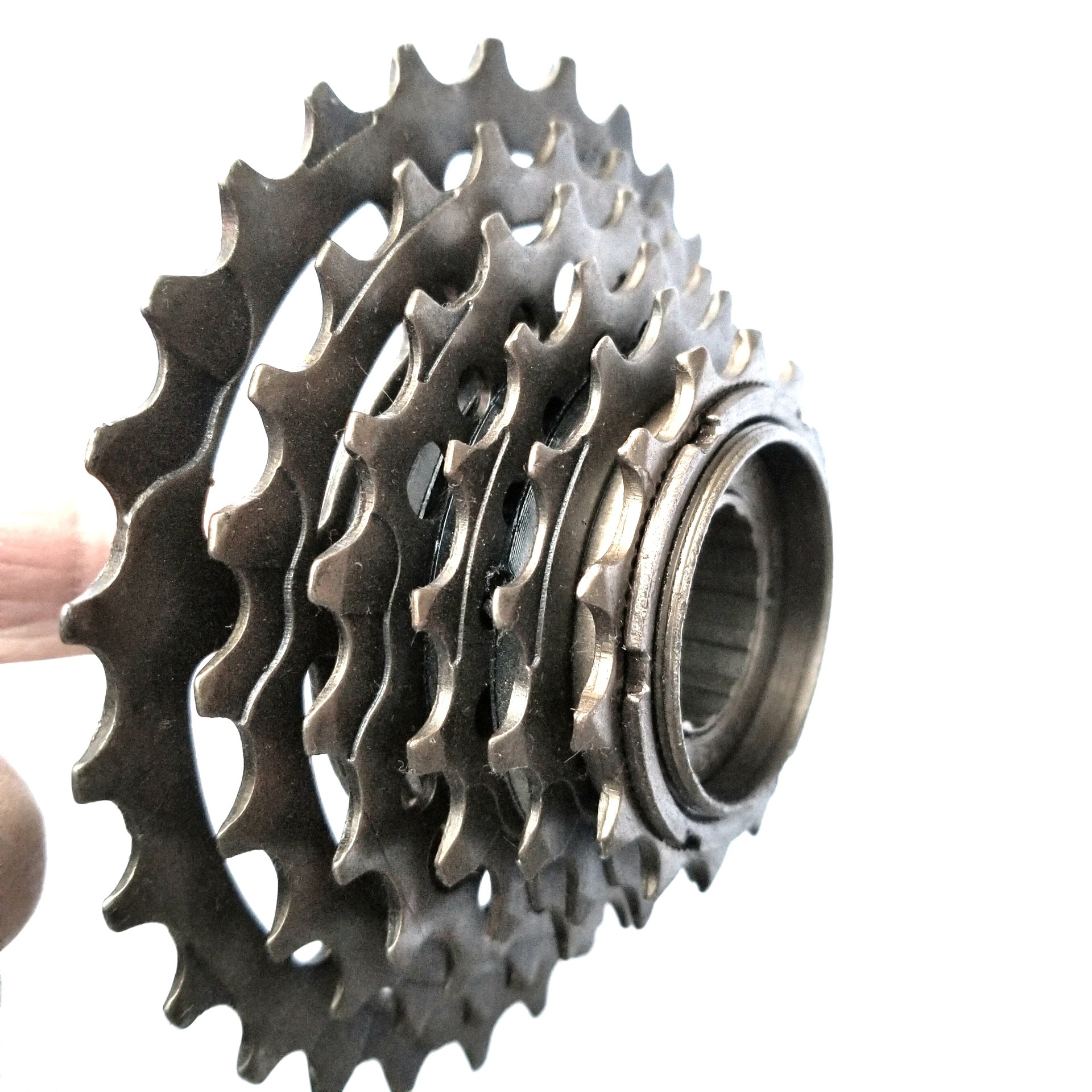 Volante/Blanco accesorios de conducción 6 piezas de Rotary Flying mountain bike accesorios 6 piezas de la rueda de la Torre volante de posicionamiento volante Yanjun