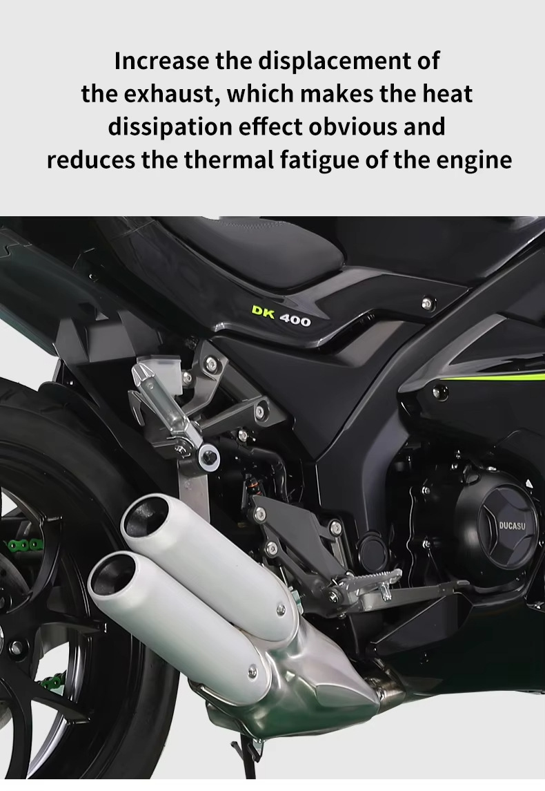 Construction of Dk200/250/400Cc Motorcycle, Motorcycle, Sports Car, Single-Cylinder Water/Oil-Cooled Ducasen Cross-Border Motorcycle
