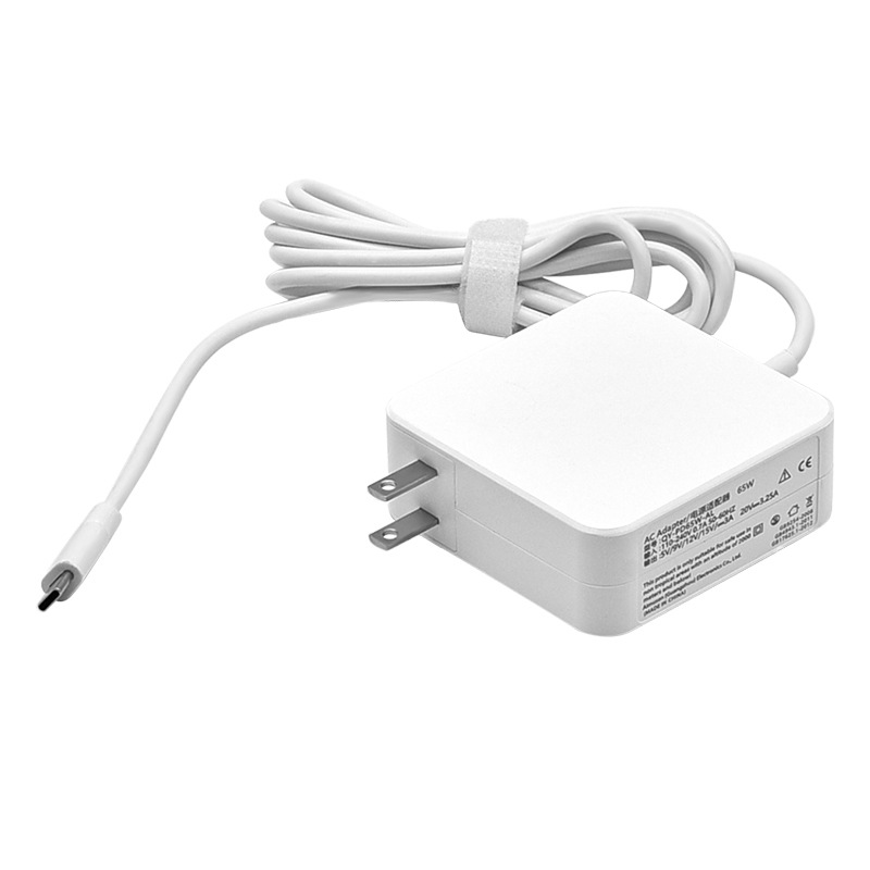 65W Xiaomi Huawei Lenovo ノートブック充電器 3.25A TYPE C 電源アダプタ PD 高速充電に適しています。