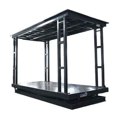 table car lift, Avtomobil fırlanan platformaları