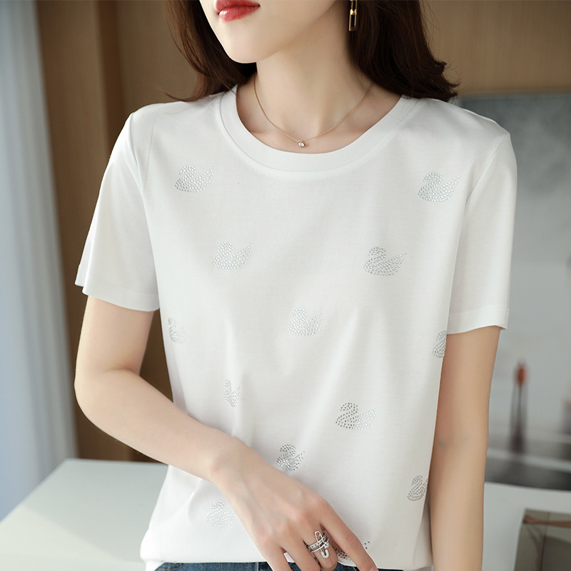 Design Sense Short Sleeve T-Shirt 2022 Spring Summer Autumn New Korean Women's Loose Slim Top Trendy Top Design Sense Short Sleeve T-Shirt 2022 Spring Summer Autumn New Korean Women's Loose Slim Top Trendy Top
