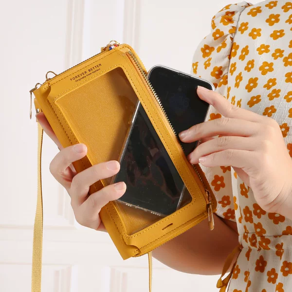 2025 Touchscreen Phone Bag for Women, Crossbody Bag, Anti-theft Small Bag, Wallet, Phone Pouch, Touchscreen Multifunctional Crossbody Bag