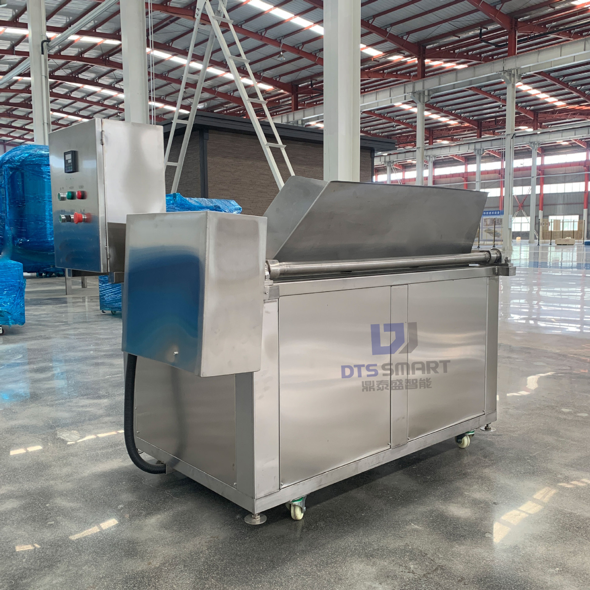 Freidora automática de frijol, freidora de garra de pollo, freidora automática de rotación, freidora de hueso crujiente de cerdo, equipo de fritura