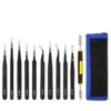 Set, tweezers, crowbar, 10 pieces