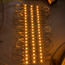 5054滴胶模组 防水模组 广告光源发光贴片LED灌胶模组 低压12V