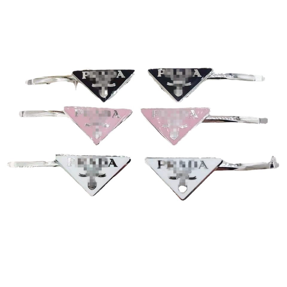 逆三角形のヘアピン、ストレートクリップ、キュートな女の子のヘアアクセサリー、前髪クリップ、人気のアクセサリー、合金素材、幾何学的な要素