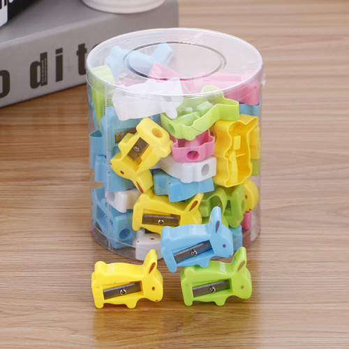 Cute cartoon pencil sharpener, creative cartoon study supplies pencil sharpener, direct sale from the manufacturer