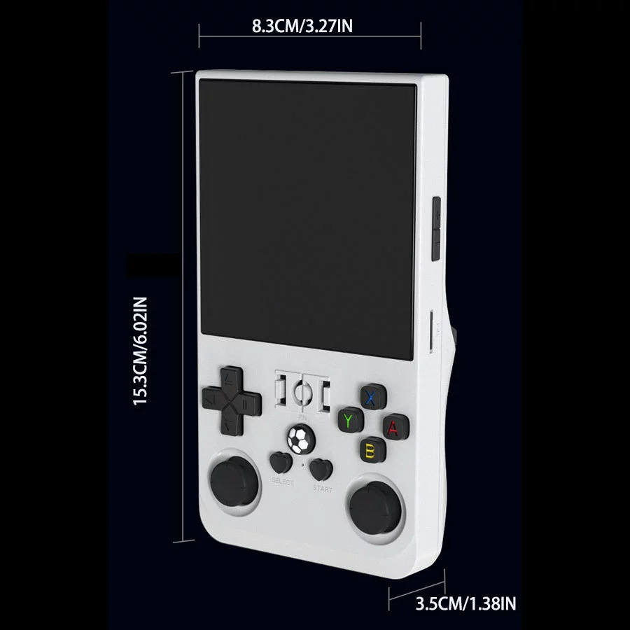 Кросс-граница R36MAX открытая игровая машина 4.0-дюймовый экран 3D большой экран GBA двойной джойстик уличная машина ностальгическая PSP игра
