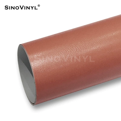 Carleke Car Leather Texture Color-Changing: Automotive Film - 15228-m-leather-brown