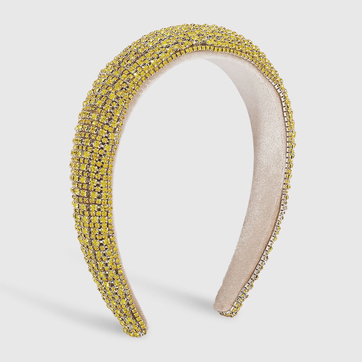 Fashion Geometric Synthetics Rhinestone Hair Band display picture 3