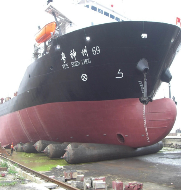 厂家优质 船用充气橡胶气囊 船用上下水气囊 船用移动气囊