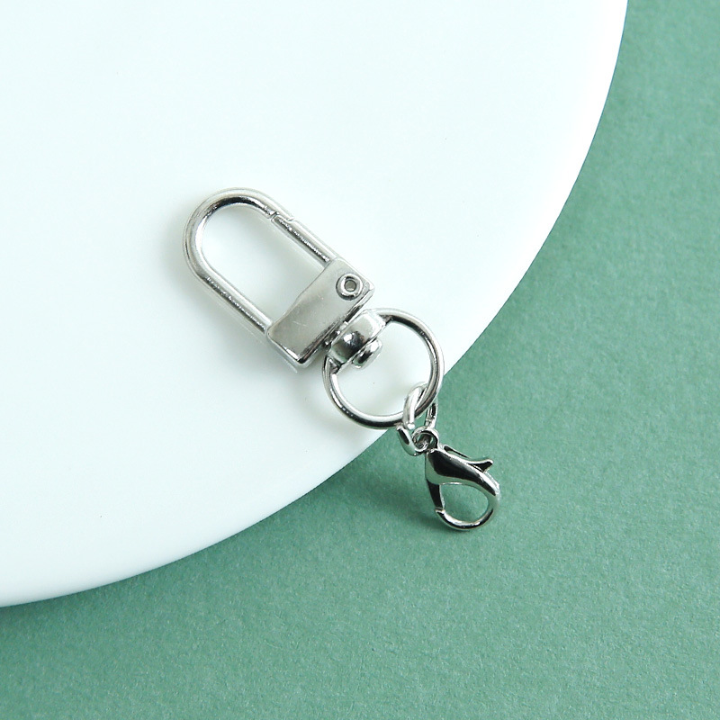 【White K】Door buckle + 14mm lobster buckle