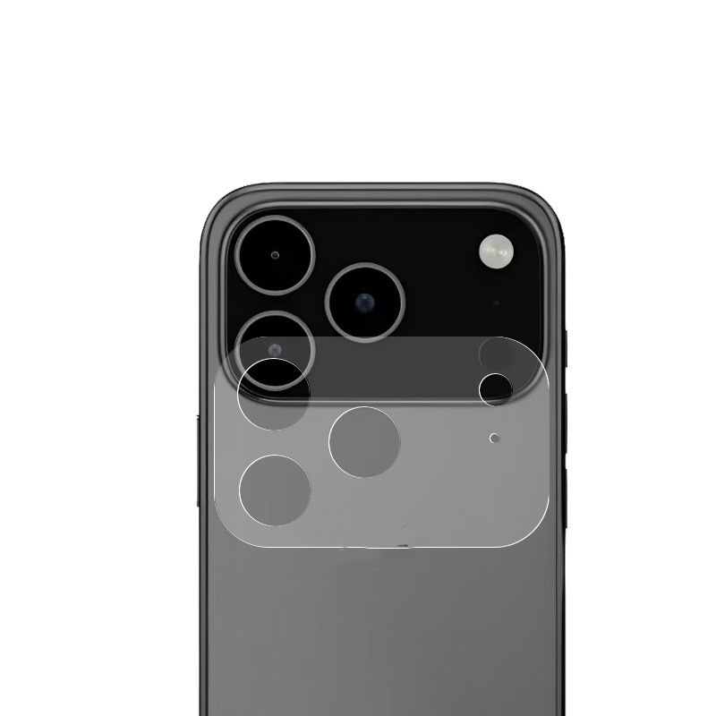 适用iphone17pro高清磨砂TPU超薄纤维玻璃底座膜苹果17air镜头膜|undefined