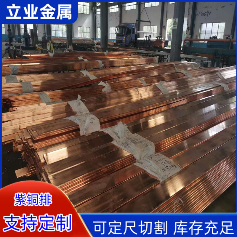 t2接地紫铜排50*5 3*25镀锡铜排 t2 紫铜排