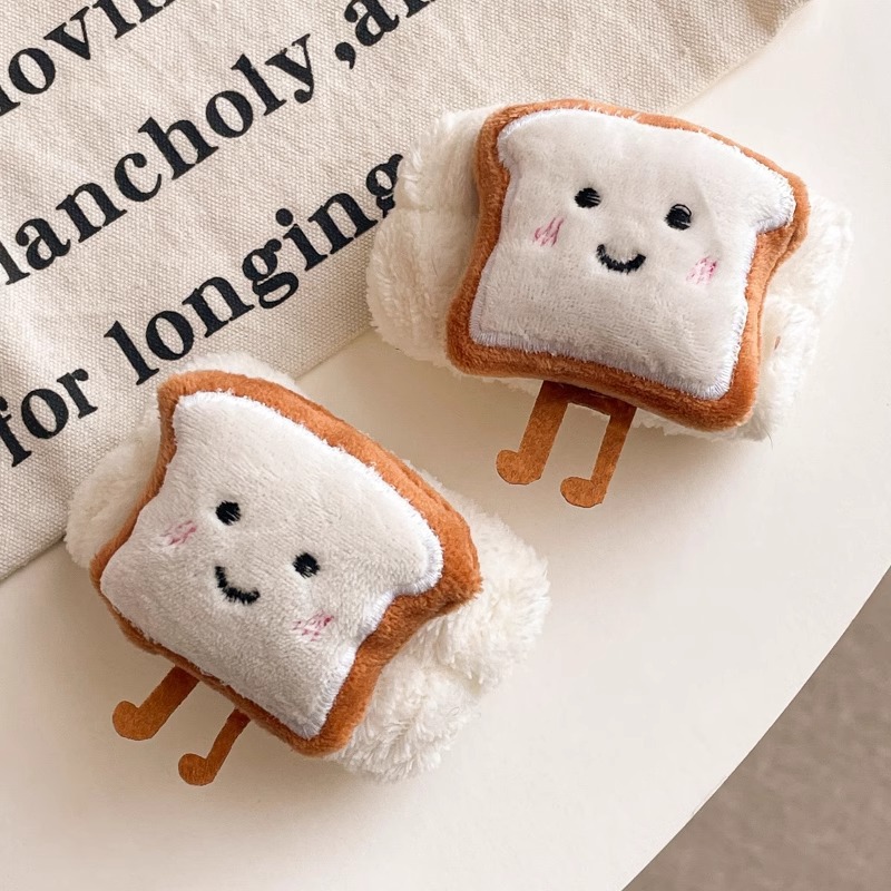 Caricatura encantadora muñeca de peluche intestino grueso anillo de cabello oso caño invierno corda clip de cabello cola de caballo joyeros de cabello nueva chica