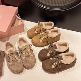 全包勃肯鞋加绒毛毛鞋女秋冬棉鞋2025新款雪地靴博肯鞋加绒鞋女鞋