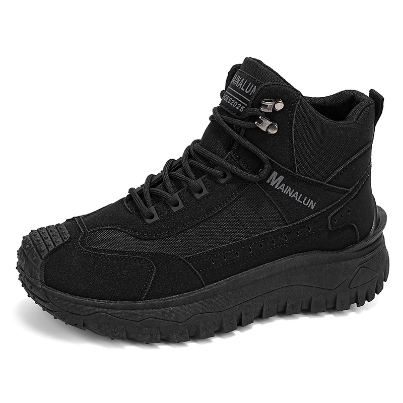 Botas de Trabajo Martin para Hombre de PU y Caucho Ligeras Antideslizantes para Uso Diario