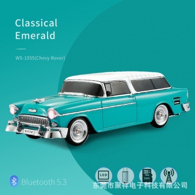 Ws 1955無線bluetoothスピーカー復古おじいさん車モデルbluetoothスピーカープレゼント外国貿易スピーカースポット|undefined