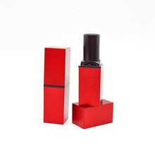 厂家直销方形羽西红口红空管包材 口径12.1mm卡扣口红管交期快速