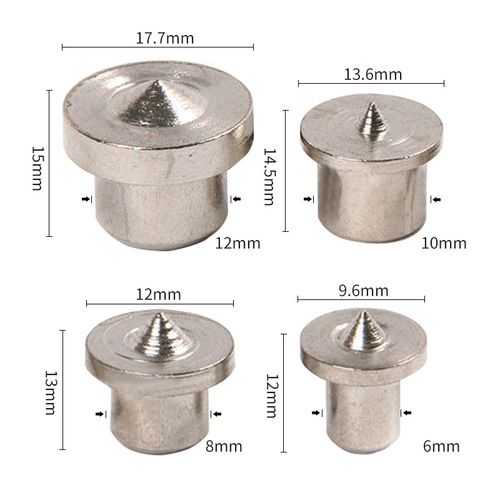 Cross-border panel furniture positioning woodworking round wood tenon top round wood dowel DIY locator wood dowel center punch