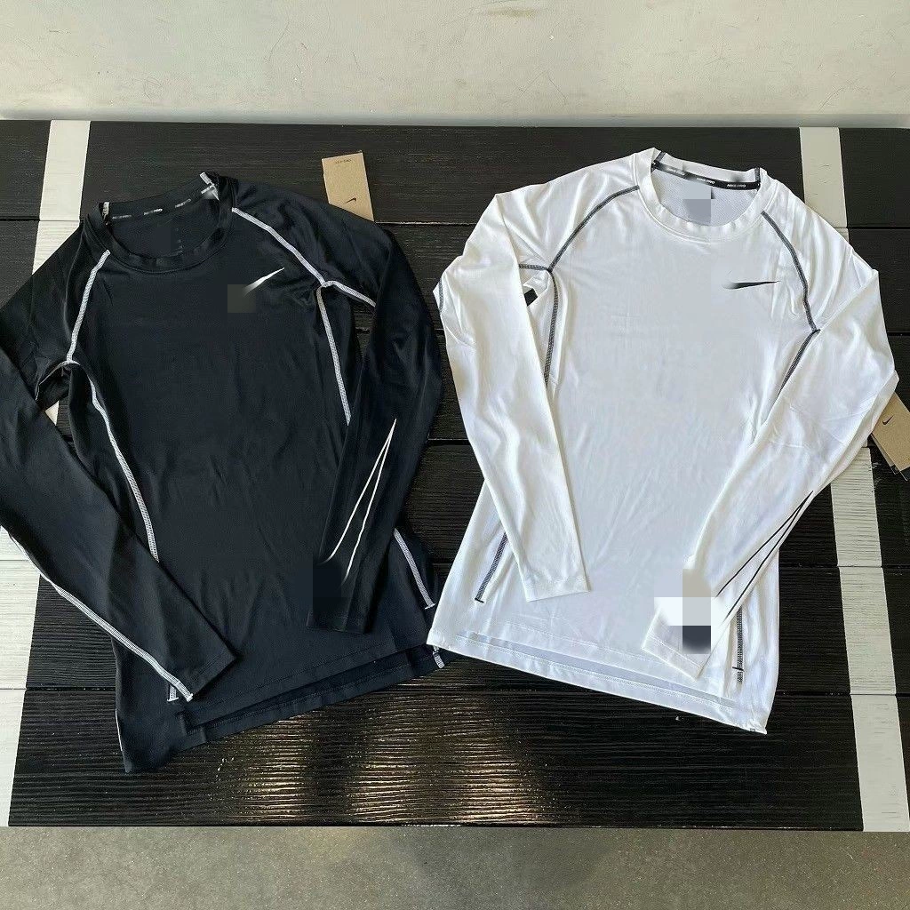 Новая одежда для фитнеса, спортивные колготки, мужская высокоэластичная одежда для фитнеса, одежда для баскетбольного тренера, спортивная тренировочная рубашка для бега